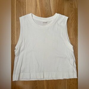 Aritzia Wilfred White Sleeveless Women's Top Size XS